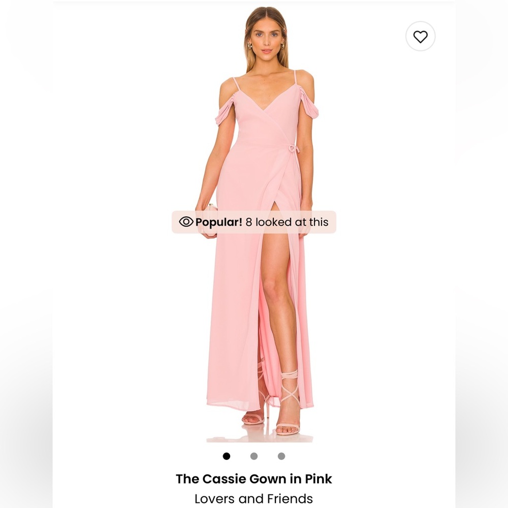 Lovers + Friends Blush Maxi Skirt